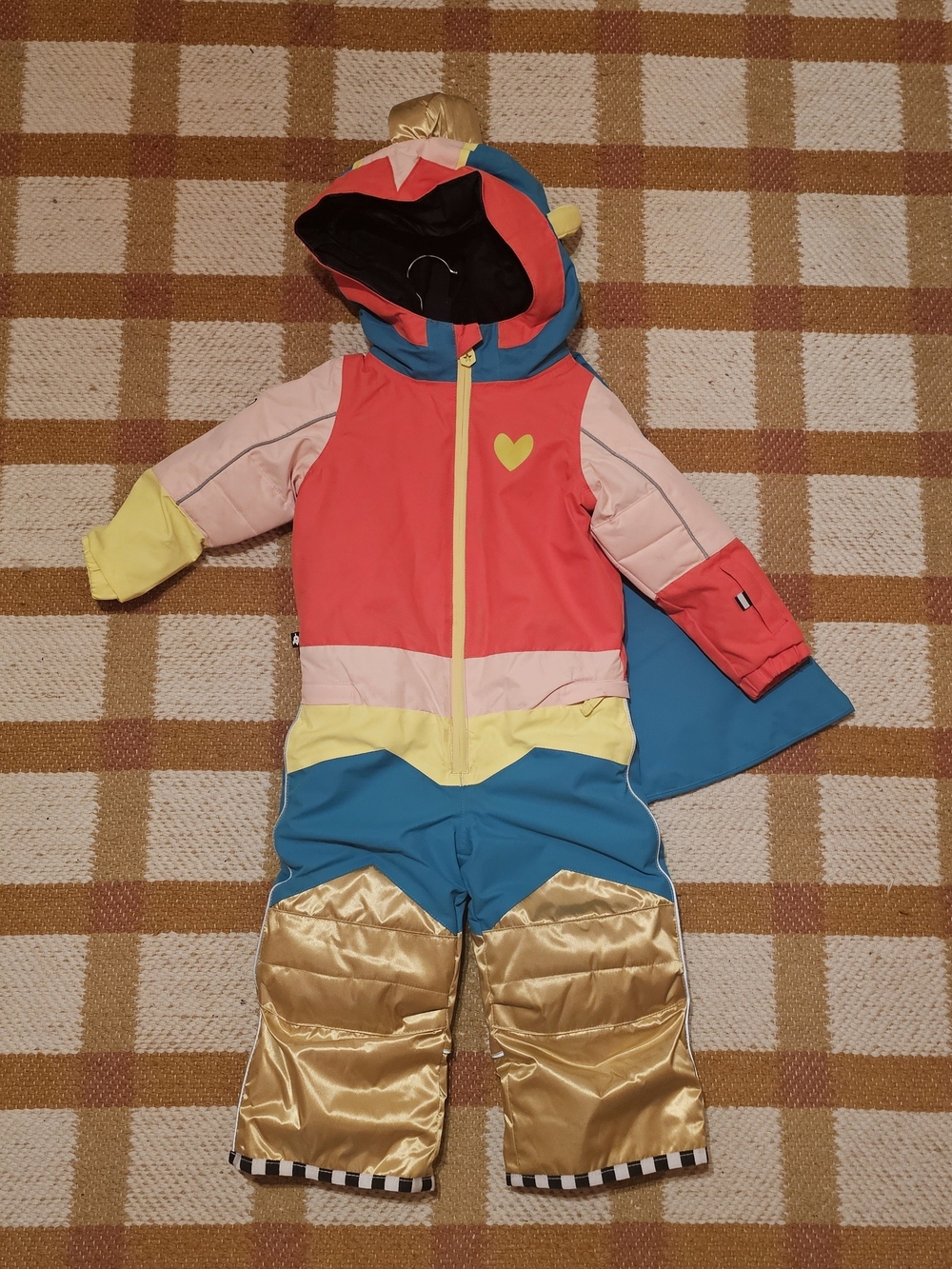 WeeDo Funwear Girls LOVE POW Snowsuit 2-4yr